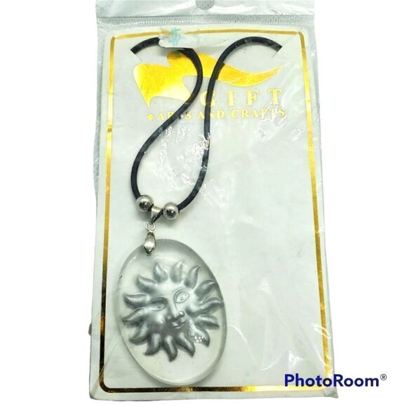 NWT Gift Arts & Crafts Sun Necklace - Picture 1 of 3